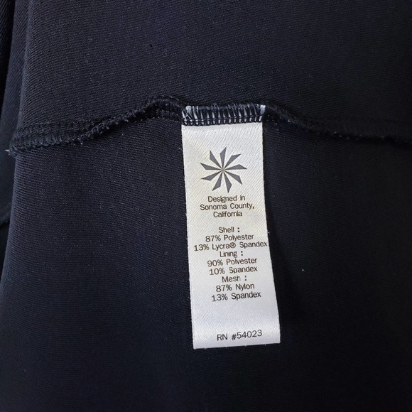 Athleta Spiral Support Active Tank Top Sise S Strappy Racerback Removable Pads - Picture 8 of 10